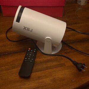 XBJ Mini Smart Projector with Remote